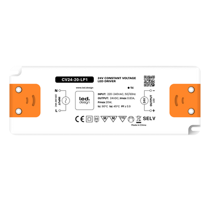 LED.DESIGN LED Driver CV24-20-LP1 20W 24V 0.83A IP44