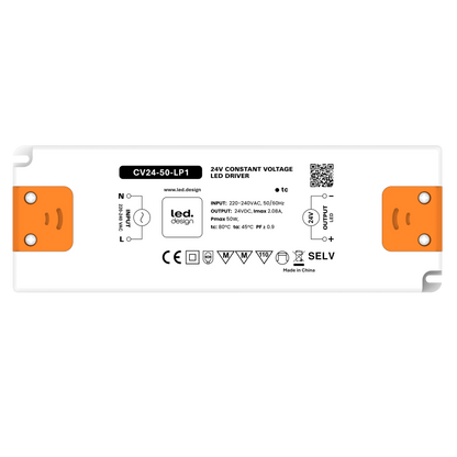 LED.DESIGN LED Driver CV24-50-LP1 50W 24V  2.08A IP44
