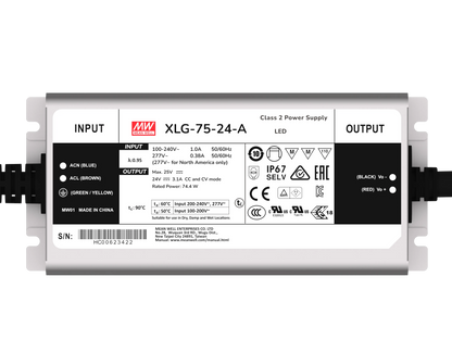 Mean Well Classic LED Driver XLG-075-24-A 75W 24V 3.1A IP67